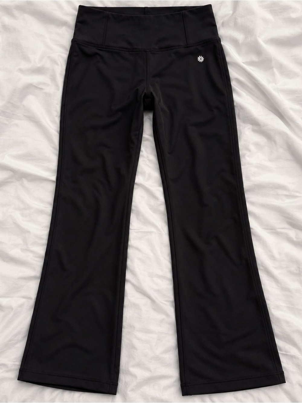 Athleta Elation Straight Leg Pants Women’s Large Black High Rise Yoga Pants